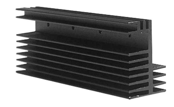 Aluminum Heat Sinks with Black Anodized